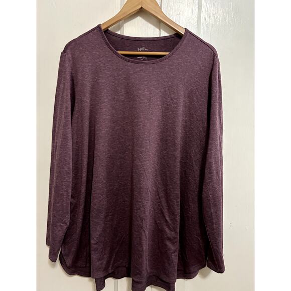J Jill Fit Performance Long Sleeve Tee Size XL - Picture 1 of 6